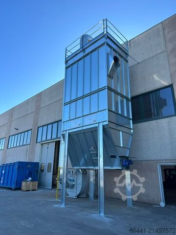 Självrengörande patronfilter, kapacitet 30 000 m³/h AIRMACHINERY AF30X