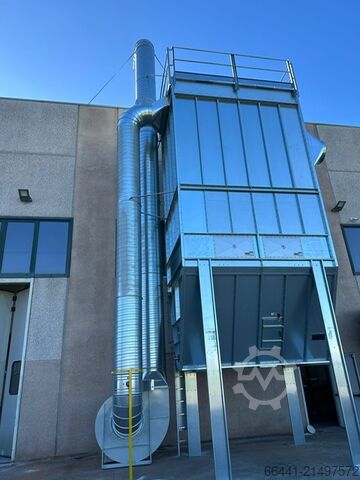 Självrengörande patronfilter, kapacitet 30 000 m³/h AIRMACHINERY AF30X