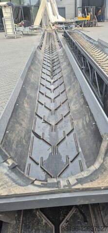 Elevatorska traka žljebasta transportna traka Forderband Transportband  Conveyor 
