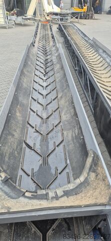 Elevatorska traka žljebasta transportna traka Forderband Transportband  Conveyor 