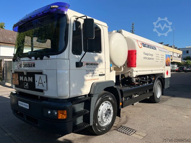 Camion-citerne MAN 18 .264 FBL Tankwagen+Tankreiniger*A3*10m³