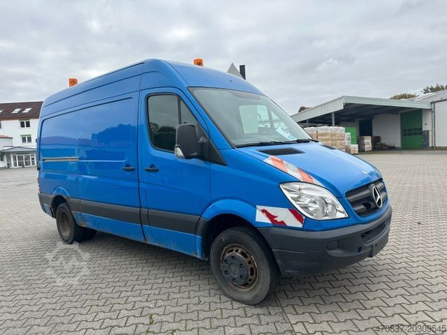 Camion-citerne à vide MERCEDES-BENZ Sprinter 518 / Leistikow / 2 x Schiebetür