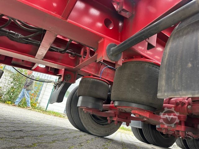 Remorque surbaissée FLIEGL SDS 470 / hydr Hubbett / Seilwinde