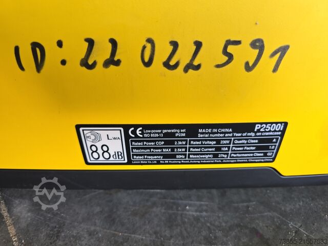  Package 2x Atlas Copco P2000i (2022, 2022); 2x Atlas Copco P2500i (2022, 2022)