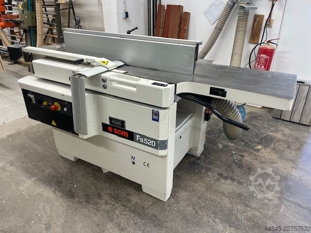 Gabungan mesin jointer planer & mesin ketebalan planer SCM FS 520 P