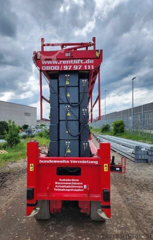 Ножничные рабочие платформы Magni ES3214E 32m Elektro mit Stützen