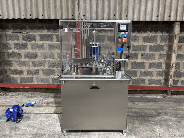 Selladora rotativa de envases Seal It Systems Rotary pot sealer