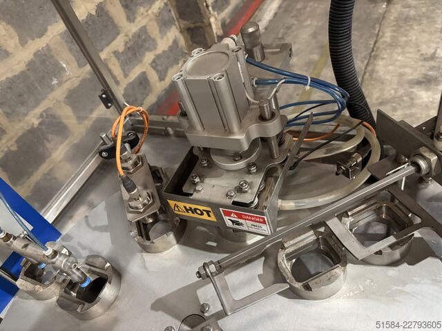 Selladora rotativa de envases Seal It Systems Rotary pot sealer