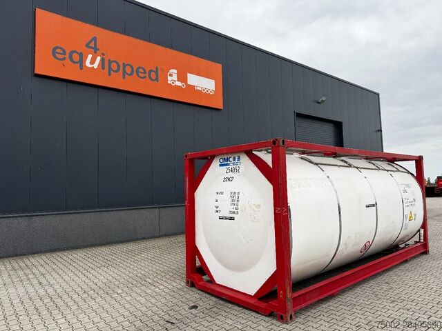 ตู้คอนเทนเนอร์ CIMC 20FT ISO, 25.080L / 1-COMP / 3 BAFFELS / T12 / ...