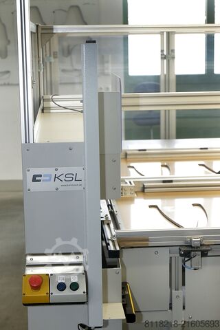 Mesin jahit CNC dengan kepala putar PFAFF-KSL KSL110 - CNC-Drehkopf Nähanlage 2500x800