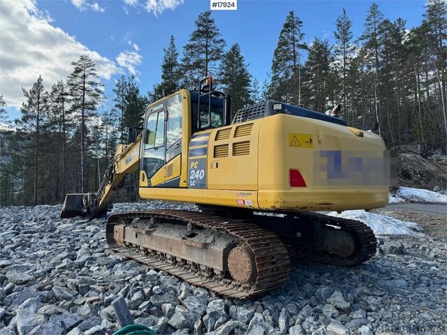 Пълзящ багер Komatsu PC240LC-10 crawler excavator w/ sanding bucket and