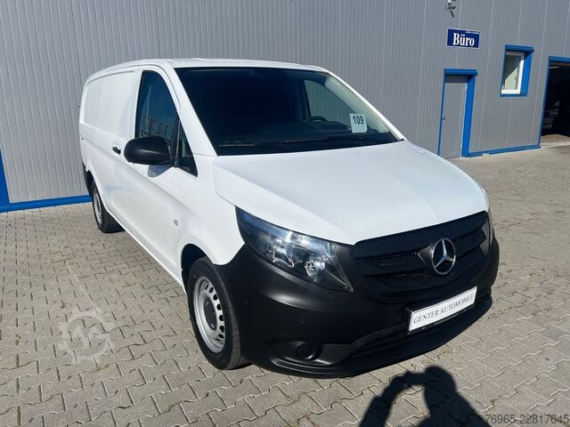 Pallbíll MERCEDES-BENZ Vito 110 LANG 6G KLIMA TEMPOMAT 3-SITZE SCHRÄNKE