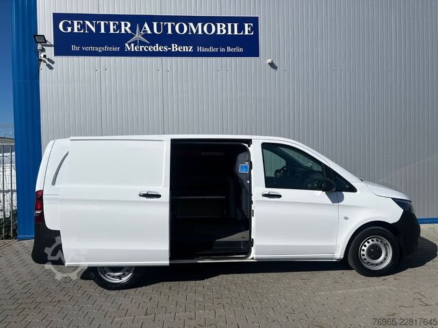 Pallbíll MERCEDES-BENZ Vito 110 LANG 6G KLIMA TEMPOMAT 3-SITZE SCHRÄNKE