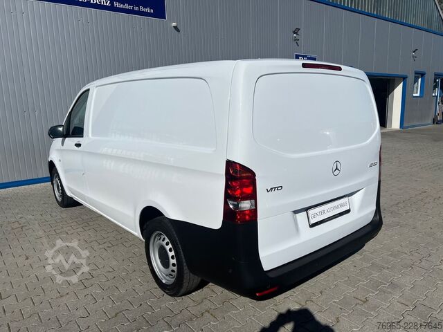 Pallbíll MERCEDES-BENZ Vito 110 LANG 6G KLIMA TEMPOMAT 3-SITZE SCHRÄNKE