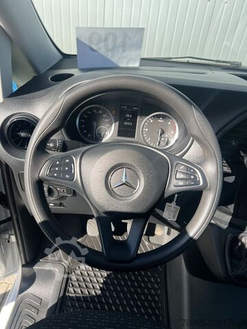 Pallbíll MERCEDES-BENZ Vito 110 LANG 6G KLIMA TEMPOMAT 3-SITZE SCHRÄNKE