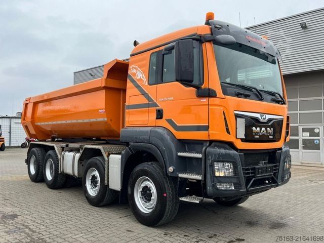 ডাম্প ট্রাক MAN TG-S 35.500 8x4 BB 4 Achs Muldenkipper Intarder