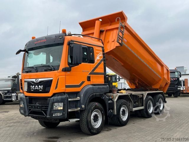 ডাম্প ট্রাক MAN TG-S 35.500 8x4 BB 4 Achs Muldenkipper Intarder