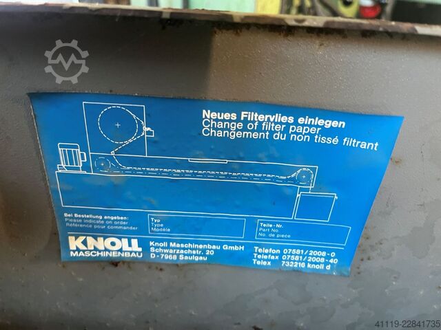 Knoll PF100 फिल्टर सिस्टम  