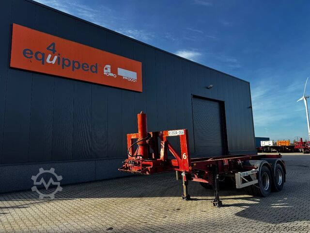 הובלת מכולות Van Hool 2 AXLE 20FT TIPPING-CHASSIS, TWIN-TIRES, BPW + ...