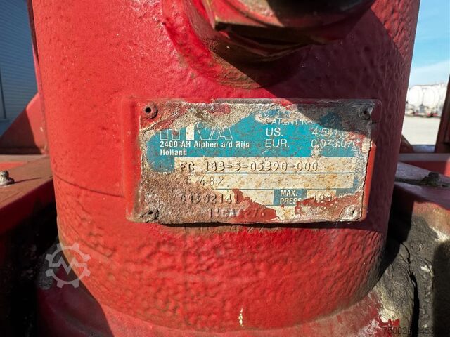 הובלת מכולות Van Hool 2 AXLE 20FT TIPPING-CHASSIS, TWIN-TIRES, BPW + ...