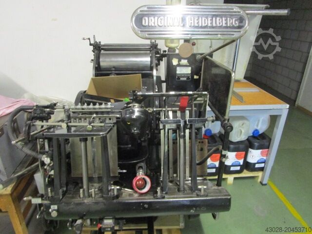 עיתונות ספרים HEIDELBERG TIEGEL A4