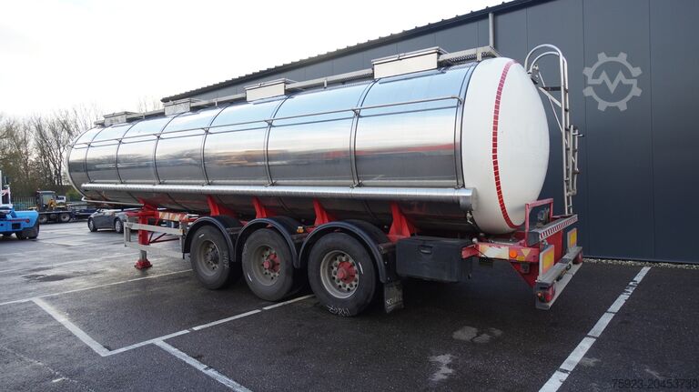 טַנק Burg 3 AXLE TANK CHEMIE TRAILER 30.000LTR