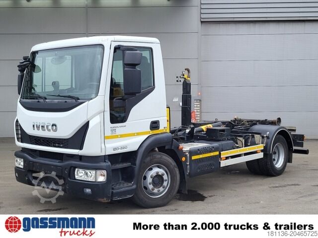 Lori angkat bekas roll-off Iveco EuroCargo ML120E22 4x2, City-Abroller