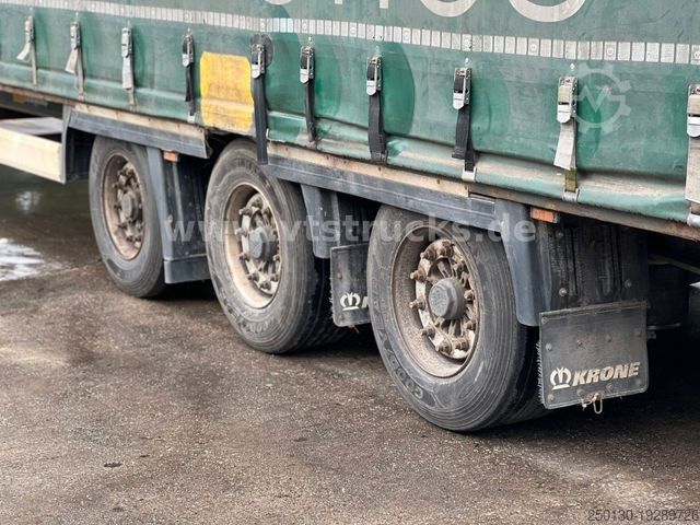 Semirremolque abierto con toldo KRONE SD Pritsche + Plane Edscha-Verdeck