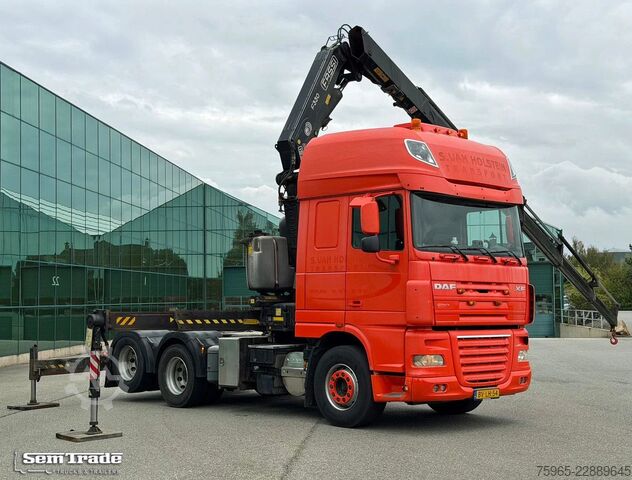 Standardowy ciągnik siodłowy DAF XF 105 FTS SSC EURO 5 6X2 FASSI F330D.25 33 TON/