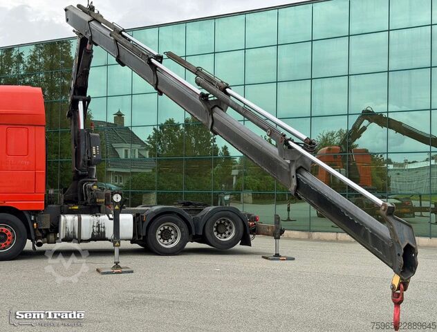 Standardowy ciągnik siodłowy DAF XF 105 FTS SSC EURO 5 6X2 FASSI F330D.25 33 TON/