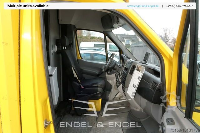 Furgons ar kasti mercedes-benz SPRINTER 310 CDI MAXI EURO-5 KOFFER REGALE KAMERA DURCHGANG