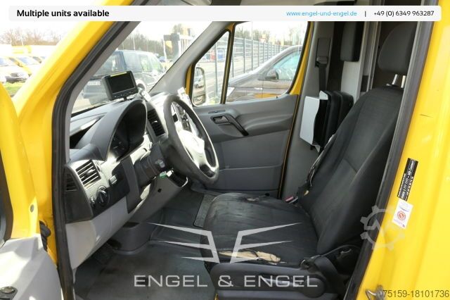 Furgons ar kasti mercedes-benz SPRINTER 310 CDI MAXI EURO-5 KOFFER REGALE KAMERA DURCHGANG