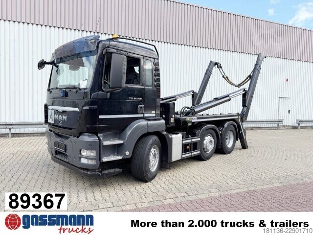 Pašizgāzējs kravas automašīna MAN TGS 26.400 6x2-4 BL, Vorlauflenk-/liftachse