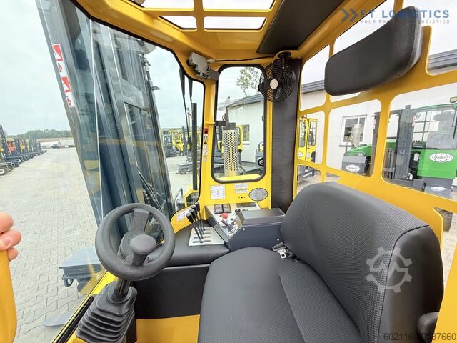 Four-way forklift Combilift C4000 GAS DUPLEX 4600 FREE-LIFT CABIN