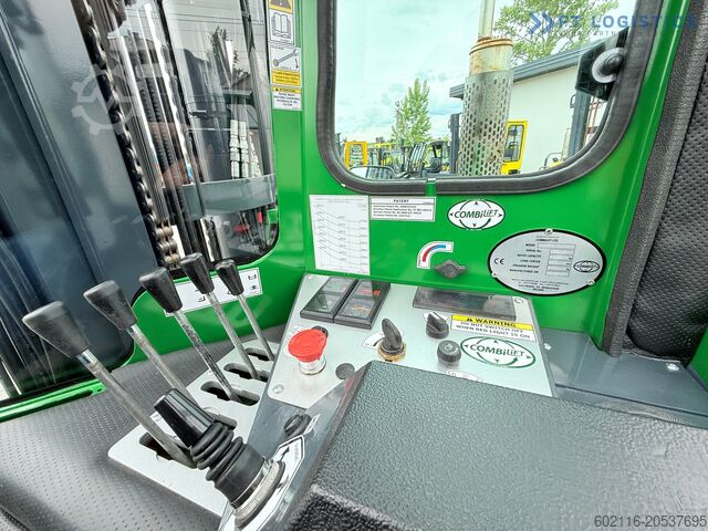 4-way forklift truck Combilift C4000 / GAS / 9300MM / FREE-LIFT / CABIN
