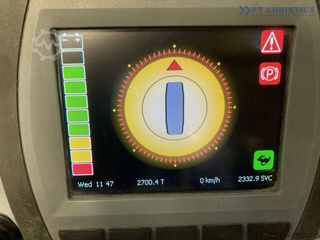 4-way forklift truck Combilift CBE2500 / TRIPLEX - 4900MM / FREE LIFT