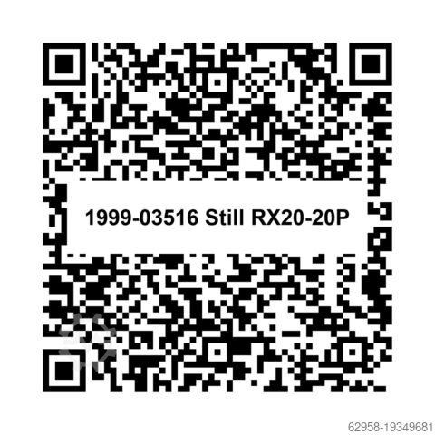 3-Rad-Gabelstapler, Elektro, Stapler, RX STILL RX20-20P - TOP Batterie