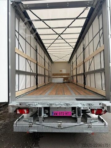 תוכניות Fruehauf City Curtainsider steering axle