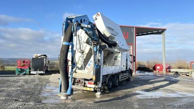 Iveco 450 6x4 MTS 3A 11T siurbiamas ekskavatorius / rotacinė pavara / radijas Iveco 450 6x4 MTS 3A 11T Saugbagger /Drehantrieb /FUNK