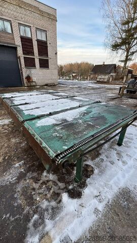 Верижен напречен конвейер за дъски  