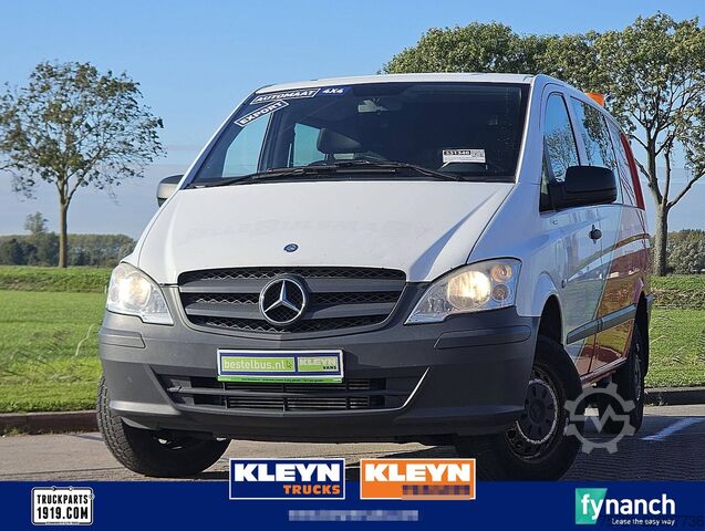 MERCEDES-BENZ VITO 116 L2 cabine dupla 4x4 ar condicionado automática aquecedor estacionário MERCEDES-BENZ VITO 116 L2 dubbele cabine 4x4 ac automaat stan...
