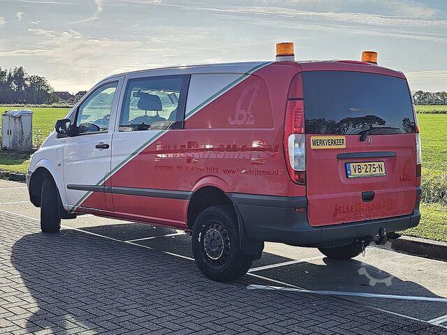 MERCEDES-BENZ VITO 116 L2 cabine dupla 4x4 ar condicionado automática aquecedor estacionário MERCEDES-BENZ VITO 116 L2 dubbele cabine 4x4 ac automaat stan...
