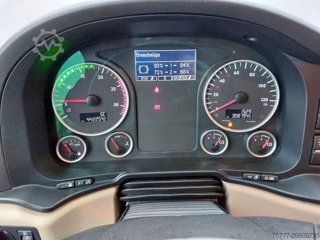 স্ট্যান্ডার্ড ট্রাক্টর ইউনিট MAN TGX 18.500 XXL- INTARDER-2 Tanks-ACC-Spurwechsel