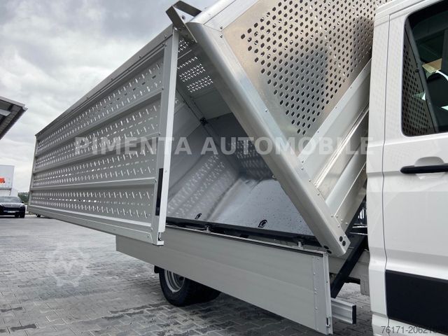 Autoutilitară basculantă trilaterală VOLKSWAGEN Crafter 50 DOKA 3-S-KIPPER ALU GITTER AHK NAVI