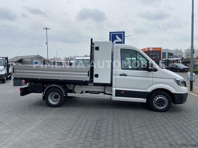 Trojstranný sklápač dodávka VOLKSWAGEN Crafter 50 3-S-KIPPER KISTE AHK NAVI KLIMA TEMPO