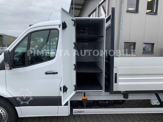 Þyrlubíll sendibíll VOLKSWAGEN Crafter 50 3,5to 3-SKIPPER KISTE AHK NAVI KLIMA