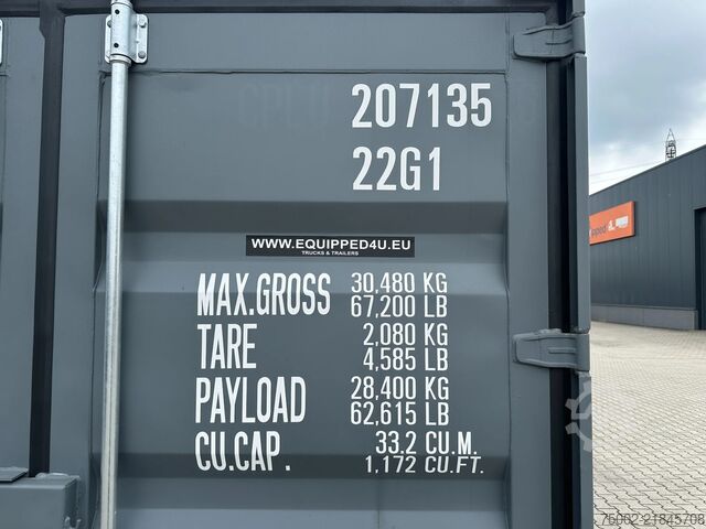 Container Onbekend NEW (ONE-WAY) 20FT ISO DV 8'6" STANDARD contain...