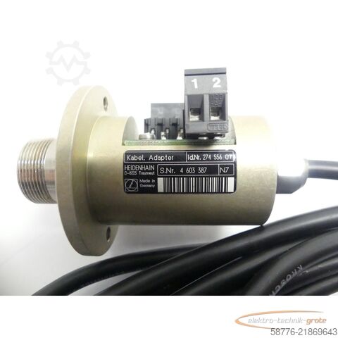 Komponent Heidenhain Adapterkabel ID: 274 556  SN: 4603387