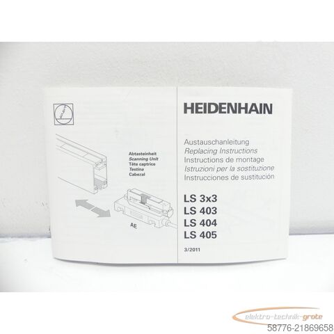 רְכִיב Heidenhain AE LS 403 Lesekopf ID: 261 053-01 SN: 6226774
