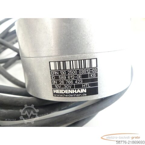 عنصر Heidenhain ERN 130 2500 03S12-03 . 589 612-0E SN 26766423
